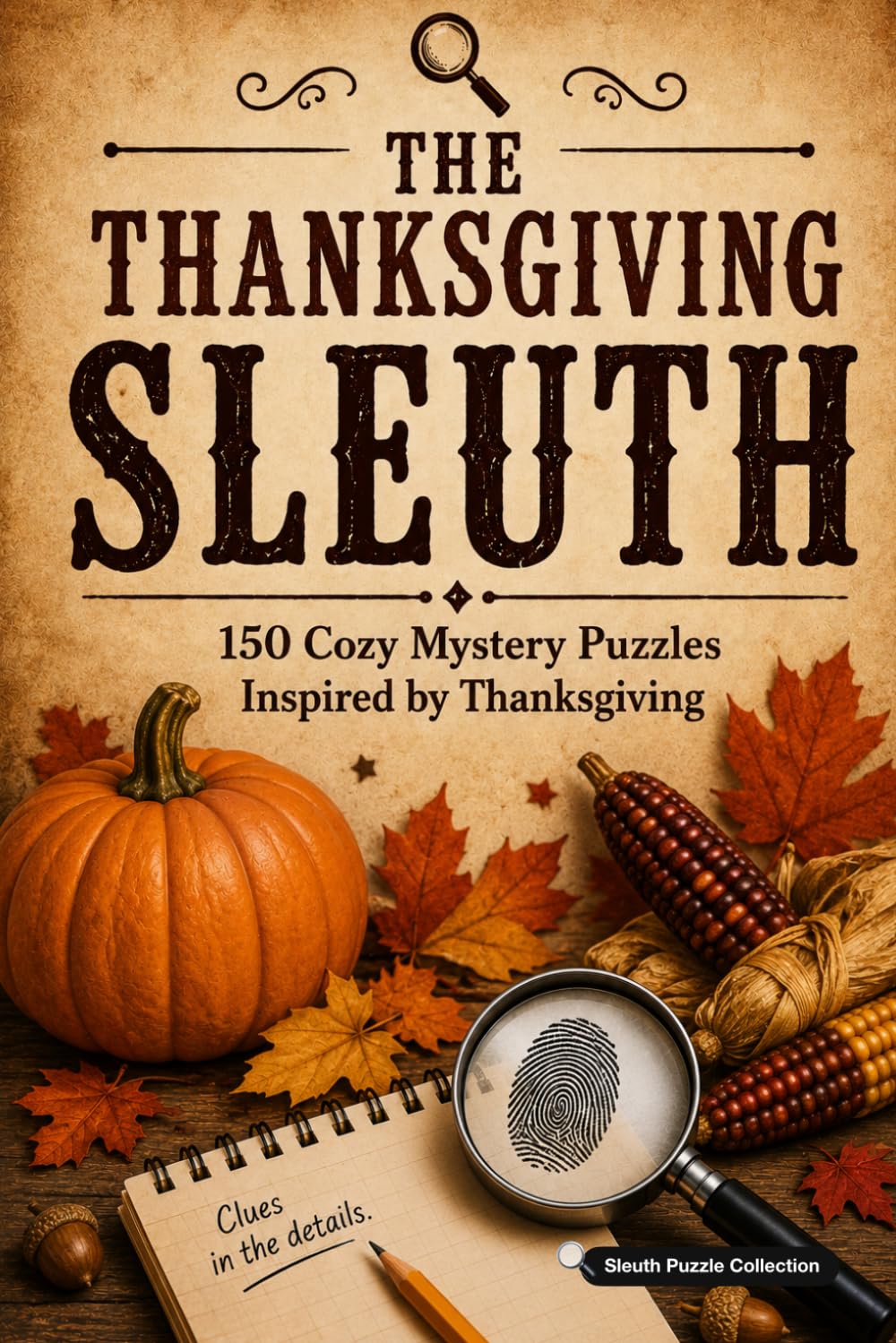 Thanksgiving Puzzle Book Cover