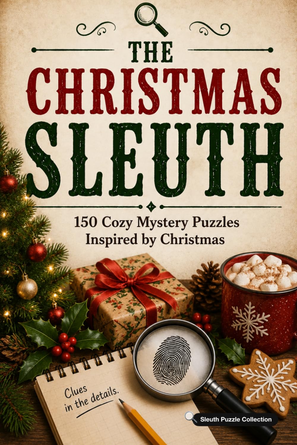 Christmas Puzzle Book Cover